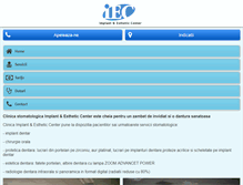 Tablet Screenshot of iecenter.ro